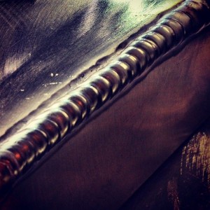 welding a bead